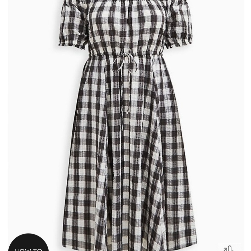 Torrid gingham dress... nwt